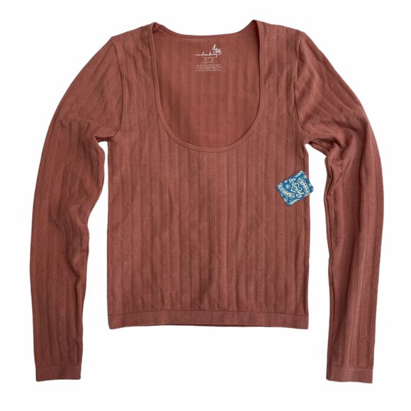 Intimately Free People Coral Scoop Neck - Picture 1 of 4